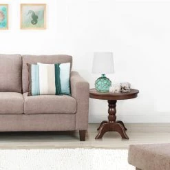 15.25 in. 1-Light Aqua Buoy Rope Nautical Netted Coastal Ocean Sea Glass Table Lamp with White Fabric Shade by Elegant Designs -JAZAVA Sales Store aqua elegant designs table lamps lt1050 aqu 31 1000