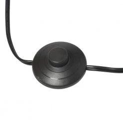 61 in. 1-Light Black Bedside Nightstand End Table Dual Shelf Decorative Floor Lamp by Elegant Designs -JAZAVA Sales Store black elegant designs floor lamps lf1023 blk 44 1000