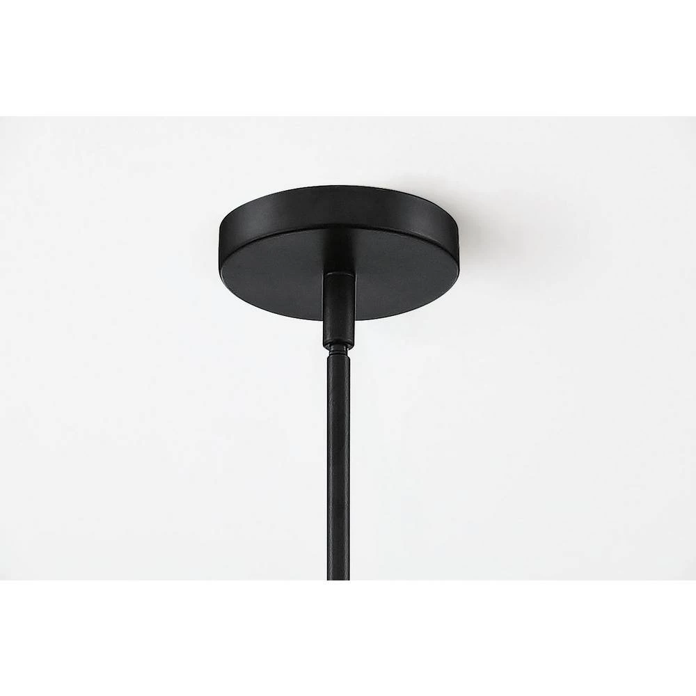 Lowell 1-Light Black Glass Dome Pendant Light with Clear Glass Shade by GLUCKSTEINELEMENTS 3 Lowell 1-Light Black Glass Dome Pendant Light with Clear Glass Shade by GLUCKSTEINELEMENTS - Image 3