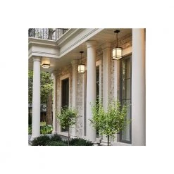 Balmoral 1-Light Black Integrated LED Outdoor Pendant by GLUCKSTEINELEMENTS -JAZAVA Sales Store black glucksteinelements outdoor pendant lights 39644 hbcled 31 1000