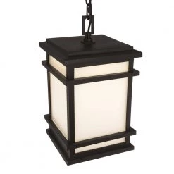 Balmoral 1-Light Black Integrated LED Outdoor Pendant by GLUCKSTEINELEMENTS -JAZAVA Sales Store black glucksteinelements outdoor pendant lights 39644 hbcled 44 1000