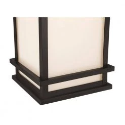 Balmoral 1-Light Black Integrated LED Outdoor Pendant by GLUCKSTEINELEMENTS -JAZAVA Sales Store black glucksteinelements outdoor pendant lights 39644 hbcled fa 1000