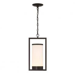 Landon 1 Light Black LED Outdoor Pendant by GLUCKSTEINELEMENTS -JAZAVA Sales Store black glucksteinelements outdoor pendant lights 39656 hbcled 4f 1000