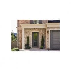 Rockwell 1-Light Black Outdoor Transitional Wall Sconce by GLUCKSTEINELEMENTS -JAZAVA Sales Store black glucksteinelements outdoor sconces 39455 hbc 1f 1000