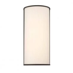 Massey LED Large Outdoor Wall Sconce Blk Metal by GLUCKSTEINELEMENTS