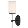 Ashbury 1-Light Black Wall Sconce by GLUCKSTEINELEMENTS