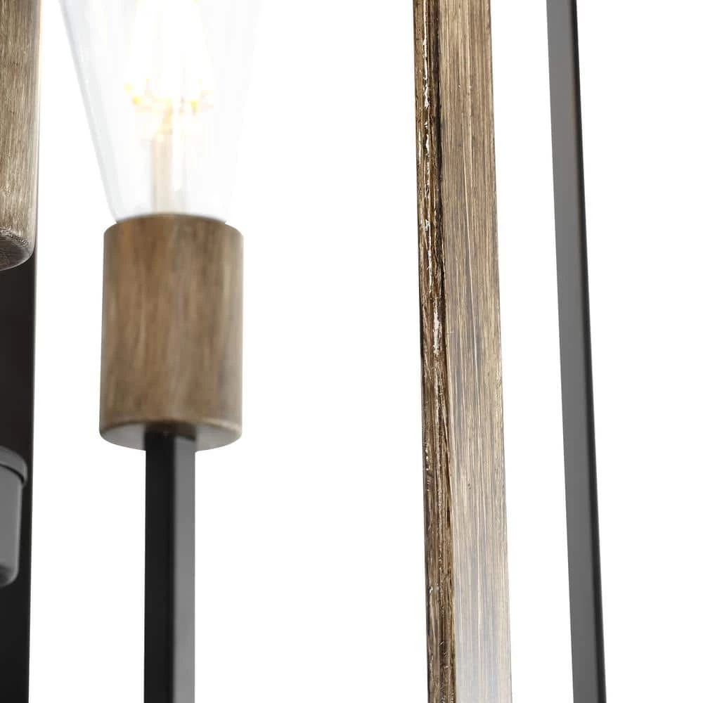 Modern 3-Light Standard Black Brown Pendant Light by JAZAVA 7 Modern 3-Light Standard Black Brown Pendant Light by JAZAVA - Image 7