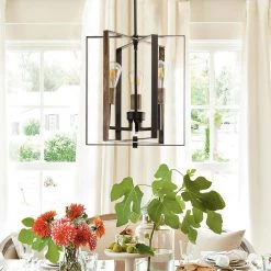 Modern 3-Light Standard Black Brown Pendant Light by JAZAVA 12 Modern 3-Light Standard Black Brown Pendant Light by JAZAVA -JAZAVA Sales Store black jazava chandeliers 2057 bk c3 1000