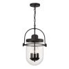 Lowell 3-Light Black Outdoor Pendant Light by GLUCKSTEINELEMENTS
