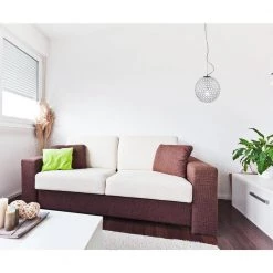 Elipse Chrome Genuine Crystal Ball Sphere Pendant by Elegant Designs -JAZAVA Sales Store chrome elegant designs chandeliers pt1000 chr 76 1000