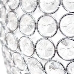 11 in. Chrome Elipse Crystal Decorative Curved Accent Uplight Table Lamp by Elegant Designs 11 11 in. Chrome Elipse Crystal Decorative Curved Accent Uplight Table Lamp by Elegant Designs -JAZAVA Sales Store chrome elegant designs table lamps lt1064 chr 1f 1000