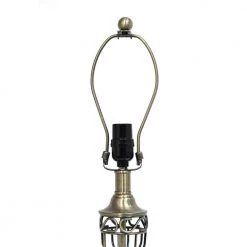 16 in. 3-Piece Antique Brass Lamp Set by Elegant Designs -JAZAVA Sales Store elegant designs lamp sets lc1001 abs 76 1000