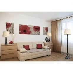 14.5 in. 3-Piece Restoration Bronze Lamp Set by Elegant Designs -JAZAVA Sales Store elegant designs lamp sets lc1002 rbz 31 1000