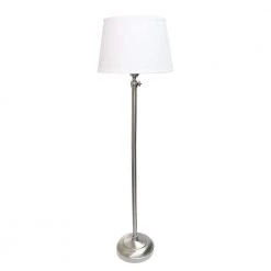 59 in. Brushed Nickel Adjustable Floor Lamp (3-Pack Set) by Elegant Designs -JAZAVA Sales Store elegant designs lamp sets lc1017 bsn 1f 1000