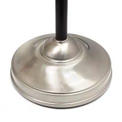 58.5 in. Malbec Black and Brushed Nickel Floor Lamp by Elegant Designs -JAZAVA Sales Store elegant designs lamp sets lc1018 mbc fa 1000