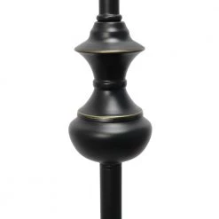 Traditionally Crafted Restoration Bronze Lamp Set (2-Table Lamps, 1-Floor Lamp) with Tan Shades (3-Pack) by Elegant Designs -JAZAVA Sales Store elegant designs lamp sets lc1019 rbz 44 1000