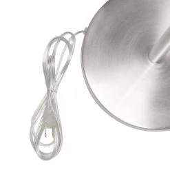 Tapered Brushed Nickel 2-Modern Table and 1-Floor Lamp Set (3-Pack) by Elegant Designs -JAZAVA Sales Store elegant designs lamp sets lc1020 bsn 44 1000