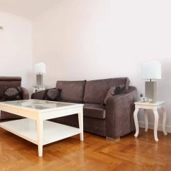 21 in. Modern Gray Leather Table Lamps with White Fabric Shades (2-Pack) by Elegant Designs -JAZAVA Sales Store elegant designs lamp sets lc2000 gry 2pk 31 1000