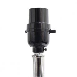 21 in. Modern Purple Leather Table Lamps with White Fabric Shades (2-Pack) by Elegant Designs -JAZAVA Sales Store elegant designs lamp sets lc2000 prp 2pk 4f 1000