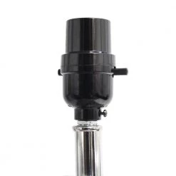 21 in. Modern Periwinkle Leather Table Lamps with White Fabric Shades (2-Pack) by Elegant Designs -JAZAVA Sales Store elegant designs lamp sets lc2000 pwk 2pk 4f 1000