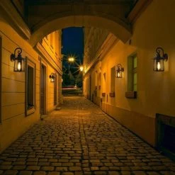 1-Light Matte Black Hardwired Outdoor Wall Lantern Sconce by JAZAVA 9 1-Light Matte Black Hardwired Outdoor Wall Lantern Sconce by JAZAVA -JAZAVA Sales Store matte black jazava outdoor sconces hdwla1298 mbk 44 1000