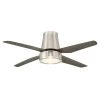 Hugh 52 in. Integrated LED Indoor Nickel Ceiling Fan by GLUCKSTEINELEMENTS