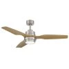 Denver 48 in. Integrated LED Indoor Nickel Ceiling Fan with Remote by GLUCKSTEINELEMENTS