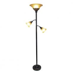 71 in. 3 Light Restoration Bronze Floor Lamp with Scalloped Glass Shades by Elegant Designs 7 71 in. 3 Light Restoration Bronze Floor Lamp with Scalloped Glass Shades by Elegant Designs -JAZAVA Sales Store restoration bronze elegant designs floor lamps lf2002 rbz 4f 1000