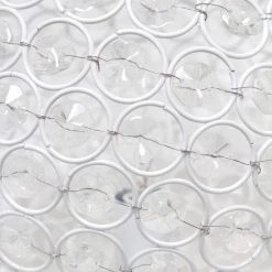 10 in. White Crystal Ball Sequin Table Lamp by Elegant Designs -JAZAVA Sales Store white elegant designs novelty lamps lt1067 wht 1f 1000