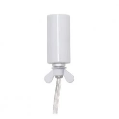 10 in. White Crystal Ball Sequin Table Lamp by Elegant Designs -JAZAVA Sales Store white elegant designs novelty lamps lt1067 wht fa 1000