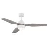 Denver 48 in. Integrated LED Indoor White Ceiling Fan with Remote by GLUCKSTEINELEMENTS